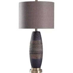 Kirklands Home Table Lamps|Honeycomb Bronze and Gold Table Lamp