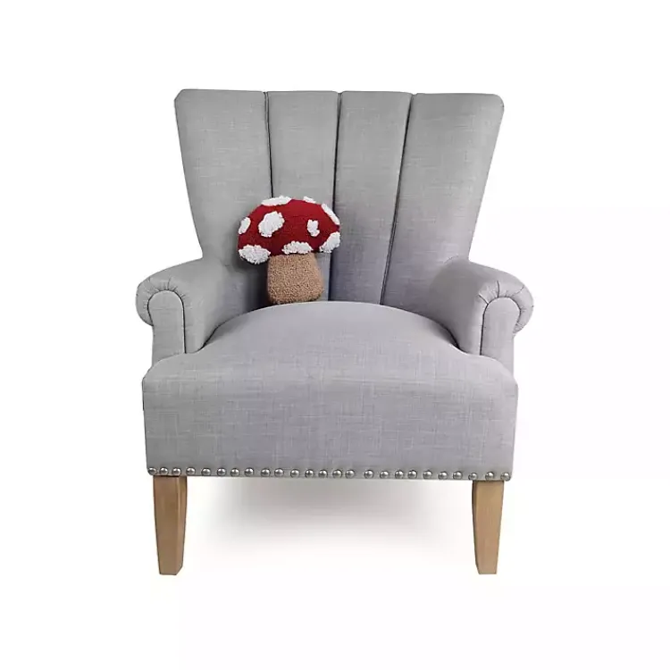 New Hooked Mushroom Shaped Throw Pillow Pillows