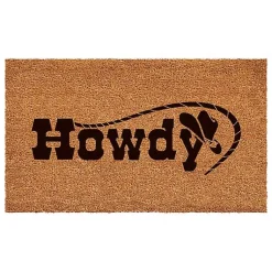 Kirklands Home Doormats|Howdy Cowboy Hat Doormat