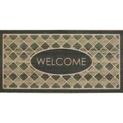 Kirklands Home Doormats|Hunter Woodgrain Ornamental Entry Doormat