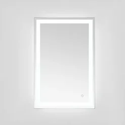 Kirklands Home Decorative Mirrors|Hyatt LED Rectangular Wall Mirror