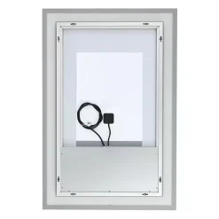Kirklands Home Decorative Mirrors|Hyatt LED Rectangular Wall Mirror
