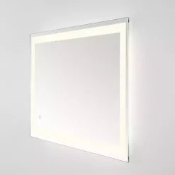 Kirklands Home Decorative Mirrors|Hyatt LED Rectangular Wall Mirror