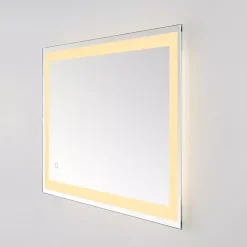 Kirklands Home Decorative Mirrors|Hyatt LED Rectangular Wall Mirror