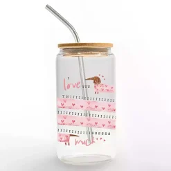 Kirklands Home Glassware & Drinkware|I Love You Thiiiiis Much Glass Tumbler