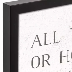 Kirklands Home Wall Quotes & Signs|I Owe to My Mother Framed Canvas Art Print