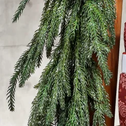 Iced Garden Norfolk Pine Garland Christmas Arrangements & Garland