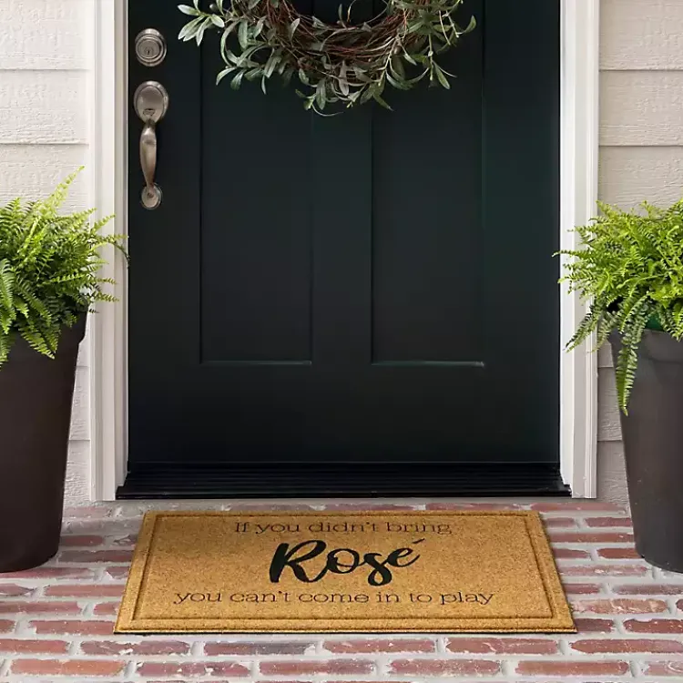 Kirklands Home Doormats|If You Didn't Bring Rose Welcome Mat