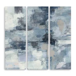 Kirklands Home Canvas Art|In The Indigo Clouds Canvas Art Prints, Set of 3