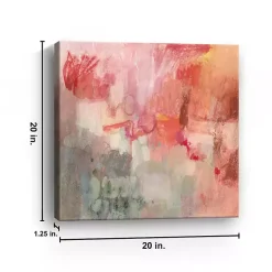 Kirklands Home Canvas Art|Incendies Canvas Art Print Pink