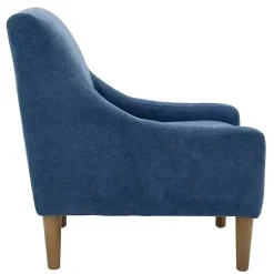 Kirklands Home Accent Chairs|Indigo Upholstered Shea Accent Chair Blue
