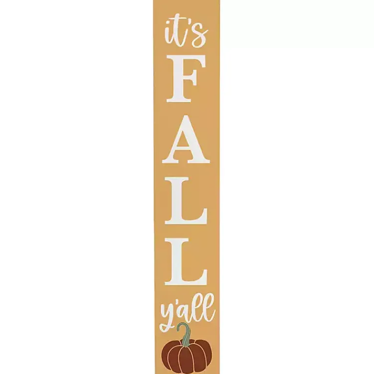 Hot It's Fall Y'all Porch Board Fall