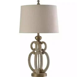 Kirklands Home Table Lamps|and Gold Sculpture Table Lamp Ivory