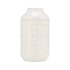 Discount Ivory Aztec Vase, 10in Vases