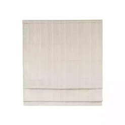 Kirklands Home Curtains & Drapes|Basketweave Cordless Roman Shade, 33 in. Ivory