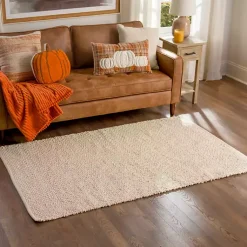 Kirklands Home Area Rugs|Boucle Area Rug, 4x6 Ivory