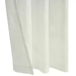 Kirklands Home Curtains & Drapes|Boucle Sheer Single Curtain Panel, 95 in. Ivory