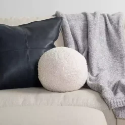 Discount Boucle Sphere Pillow Pillows