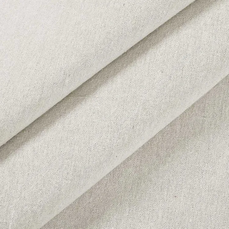 Kirklands Home Curtains & Drapes|Burlap Knotted Curtain Panel Set, 120 in. Ivory