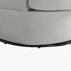 Kirklands Home Accent Chairs|Ivory Elmhurst Swivel Accent Chair White