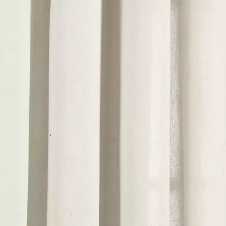 Kirklands Home Curtains & Drapes|Faux Linen Curtain Panel Set, 84 in. Ivory