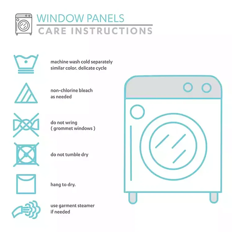 Kirklands Home Curtains & Drapes|Faux Linen Curtain Panel Set, 84 in. Ivory