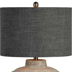 Kirklands Home Table Lamps|Ivory Hobnail Table Lamp Gray