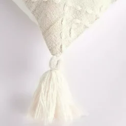 New Kantha Stitch Recycled Throw Pillow Pillows