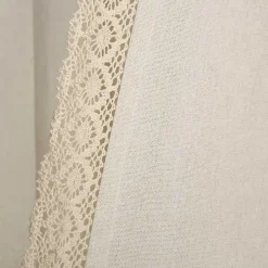 Kirklands Home Curtains & Drapes|Rosalie Curtain Panel Set, 108 in. Ivory