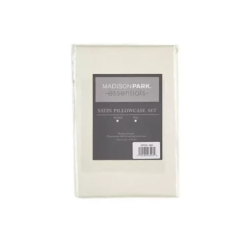 Kirklands Home Bed Sheets|Satin Standard 2-pc. Pillow Case Set Ivory