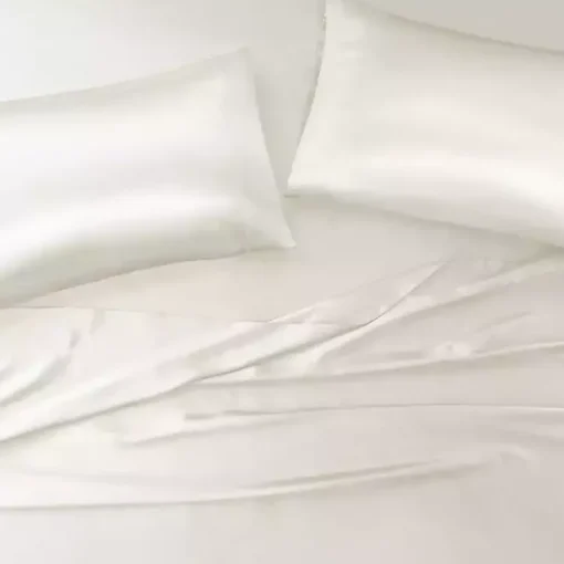 Kirklands Home Bed Sheets|Satin Standard 2-pc. Pillow Case Set Ivory