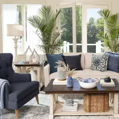 Kirklands Home Floor Lamps|Savannah Floor Lamp Ivory