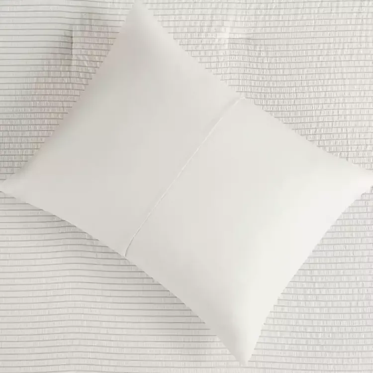 Kirklands Home Comforters|Seersucker 3-pc. Full/Queen Comforter Set Ivory