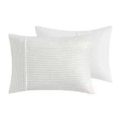 Kirklands Home Comforters|Striped Oversized King 3-pc. Comforter Set Ivory