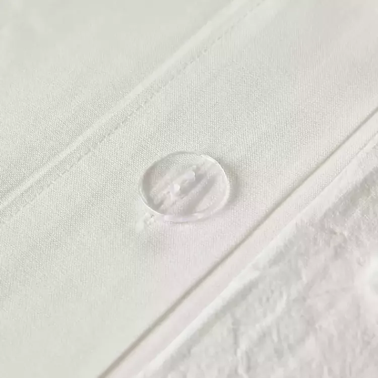 Kirklands Home Duvets|Tufted Cotton 7-pc. Full/Queen Duvet Set Ivory