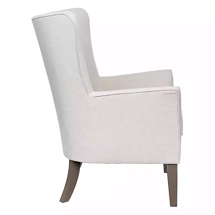 Kirklands Home Accent Chairs|Upholstered Armchair Ivory