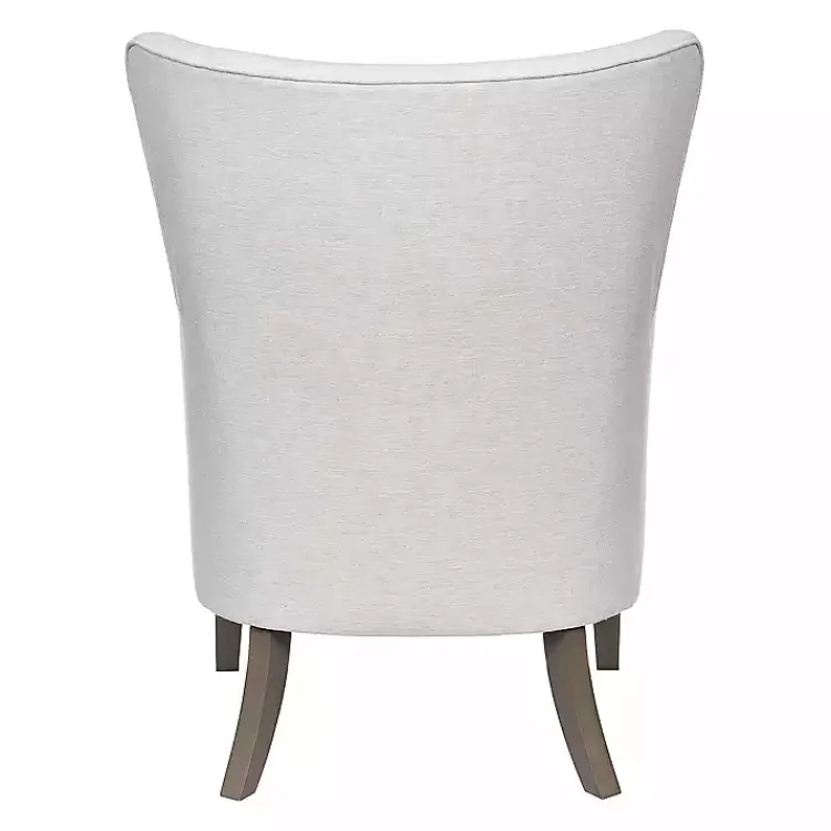 Kirklands Home Accent Chairs|Upholstered Armchair Ivory
