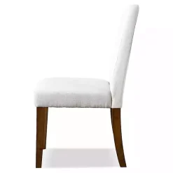 Kirklands Home Dining Chairs|Upholstered Katie Dining Chairs, Set of 2 Ivory