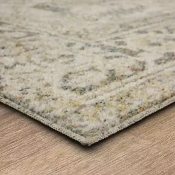 Kirklands Home Area Rugs|Wilcox Medallion Area Rug, 6x9 Ivory