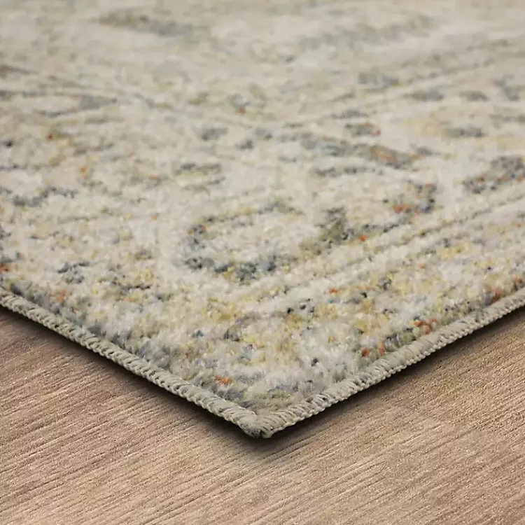 Kirklands Home Area Rugs|Wilcox Medallion Area Rug, 6x9 Ivory