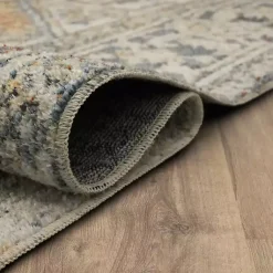 Kirklands Home Area Rugs|Wilcox Medallion Area Rug, 6x9 Ivory