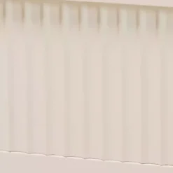 Kirklands Home Beds & Headboards|Wood Fluted Headboard Primrose Queen Bed Ivory