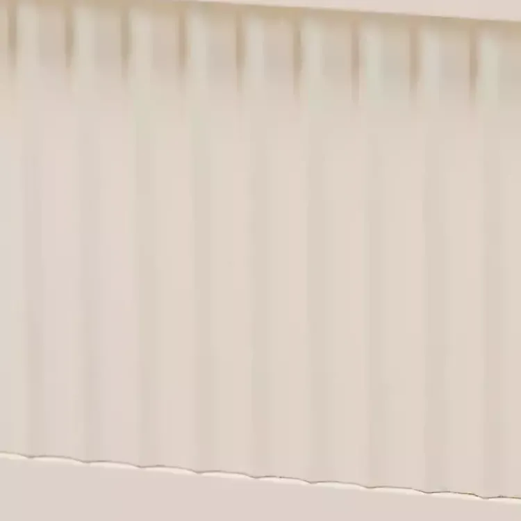 Kirklands Home Beds & Headboards|Wood Fluted Headboard Primrose King Bed Ivory