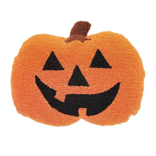 Sale Jack-O-Lantern Shaped Halloween Throw Pillow Halloween