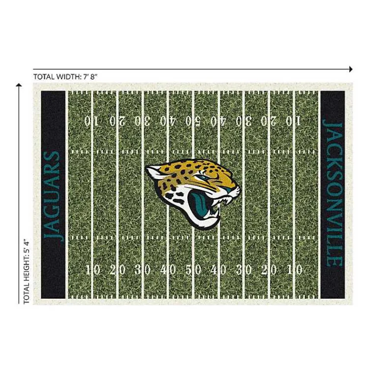 Kirklands Home Area Rugs|Jacksonville Jaguars Home Field Area Rug, 6x8