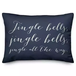 Clearance Jingle Bells Accent Pillow Christmas Pillows