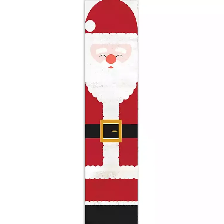 New Jolly Santa Leaner Porch Board Outdoor Christmas Decorations