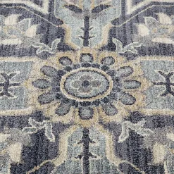 Kirklands Home Area Rugs|Jordan Eva Medallion Area Rug, 6x9 Purple