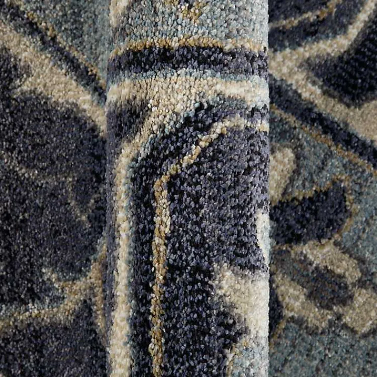 Kirklands Home Area Rugs|Jordan Eva Medallion Area Rug, 6x9 Purple