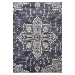 Kirklands Home Area Rugs|Jordan Eva Medallion Area Rug, 7x10 Purple